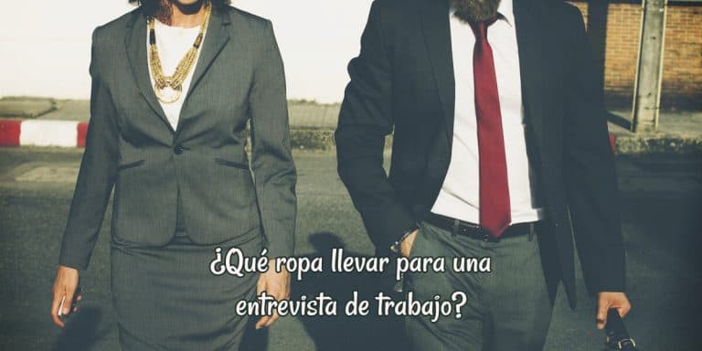 Ropa para una entrevista de trabajo