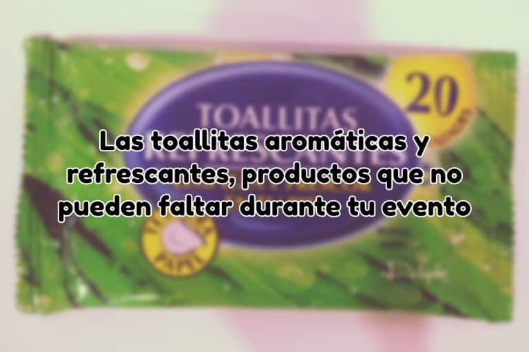 Toallitas húmedas para eventos