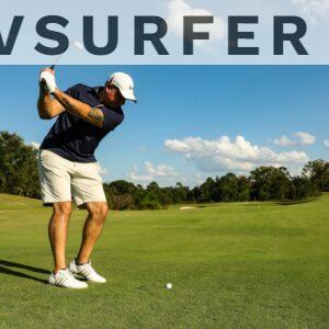 man in black shirt and white shorts playing golf during daytime